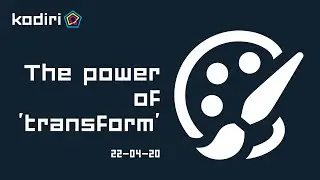 CSS workshop: the power of transform (led by the students: Daniel Arango)
