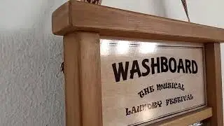 Venta de Washboard Artesanal Handmade Percussion Musical Instrument Tabla de Lavar Tallador idiófono