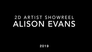 2D Artist and Animation 2019 | Showreel
