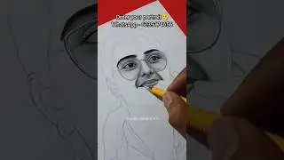WhatsApp - 6239174656 to order your portrait ☺️ #shorts #short #youtubeshorts