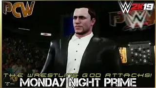 PCW Presents Monday Night Prime - WWE2K Universe Mode Episode 1 (The Wrestling God Attacks!)