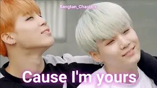Yoonmin ♥️ Cause I am yours and you are mine |