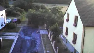 první let s dronem  syma x5c