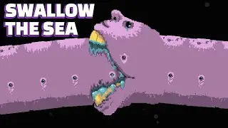 NOW IT'S EAT OR BE EATEN - SWALLOW THE SEA - Let's Play Gameplay