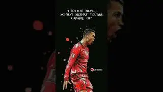 IF YOU DON'T BELIEVE YOU'RE THE BEST ! CR7 Ture Words #motivation #short