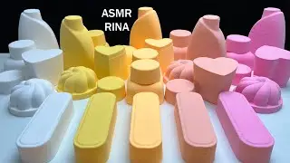 ASMR baking soda gentle warm colors