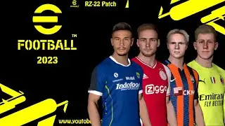 RZ-22 Patch 2022 Update V9.0 - E-Football 2023 November Update | Pes 2017