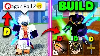 The Highest Bounty FAVORITE Anime Decides my BUILD In Blox Fruits!