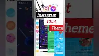 How to change instagram chat theme¦instagram me chat theme kaise change kare¦ 2023