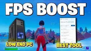You NEED This TOOL to BOOST FPS in Fortnite Chapter 4! (LOW END PC/LAPTOPS)