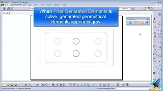 CATIA DRAFTING - Filter Generated Elements