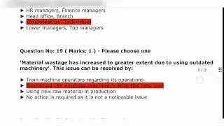 MGT501 Final term preparation 100% Correct MCQS file solved by VU Guys