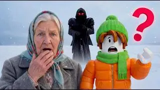ROBLOX and GRANDMA! A SECRET GUEST in the village.