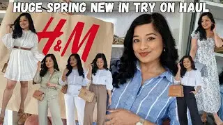 HUGE H&M TRY ON HAUL & STYLING | NATURAL FABRICS SPRING NEW IN! 🌼 | MAY 2024 💖