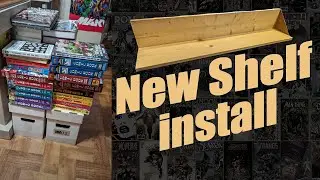 Shelf Shifting - Part 02 - New Shelf Install!