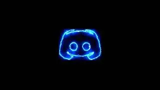 New DISCORD 😍 Neon Flickering Logo Animation Black Screen⚫️//Link In Descroption👇//..