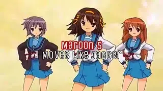 Maroon 5 — Moves Like Jagger { sped up }