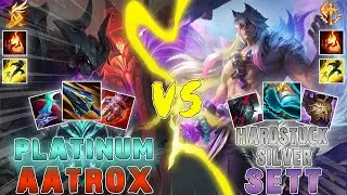 How to make this HARDSTUCK Sett vs PLAT Aatrox matchup look easy