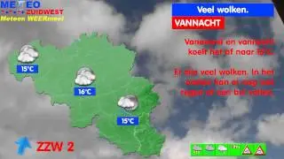 Weerbericht 09/08/2015