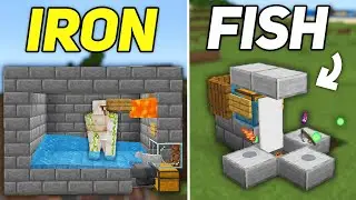 5 EASY MUST HAVE FARMS in 1.21 Minecraft Bedrock!