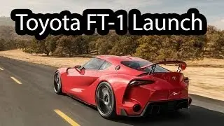 Toyota FT-1 Launch