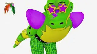 MMD FNAF SECURITY BREACH Baby's on Fire