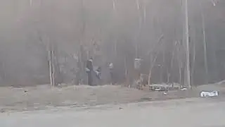 Гуляют дети с топором