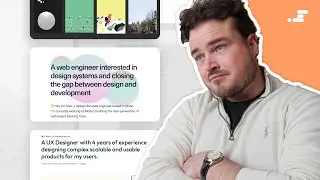 Minimal portfolio examples for developers who suck at design