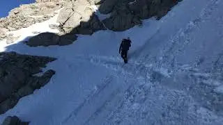 Forester Pass Ice Chute in May | Early Season Sierra | Pacific Crest Trail