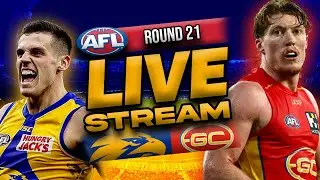 WEST COAST v GOLD COAST | Round 21 AFL Live Stream