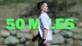 I walked backwards for 50 miles