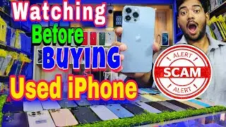 Used IPhone SCAM Don’t buy ‼️⚠️ How To Check Used IPhone | what check Used Mobile Before Buying