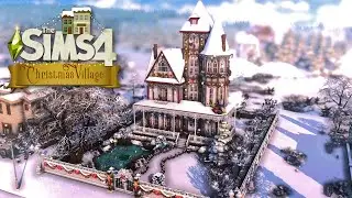 Father Winter's House | Sims 4 Speed Build | #christmasvillagecollab