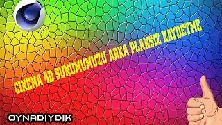 Cinema 4D-Yaptığımız (resim/video..vb) Arka Plansız Kaydetme(No background/png olarak)