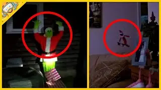 10 Podivných Věcí Zachycených Kamerou Během Vánoc