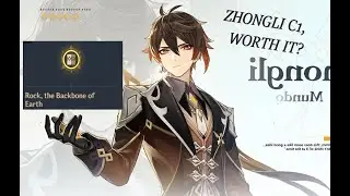 Genshin Impact Testing Zhongli C1's Worth And How His E Works!
