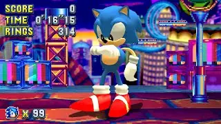 Sonic Mania recreated in Sonic Adventure 2