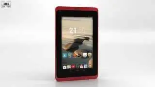 Acer Iconia B1-720 Red 3D model by 3DModels.org