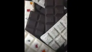 Homemade flavoured chocolate bars #Shorts #shorts #chocolate #homemadechocolate #SHORTS
