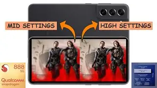 Call Of Duty: Warzone Mobile - Samsung Galaxy S21 FE (Snapdragon 888) - Mid & High Settings Gameplay