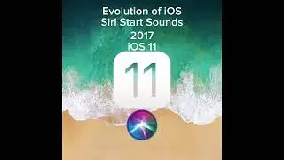 Evolution of ios siri Sound then and now