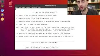 BASH: Utilizzo di un editor di testo (M1-E02)