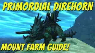 How to get ALL Primordial Direhorn mounts from Zandalari Warbringers!