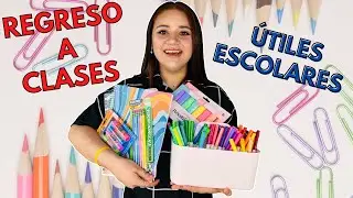 🖍 Mis útiles escolares de regreso a clases 2022 📒 material escolar para ir a la prepa🎒