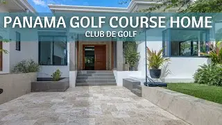 Spectacular Panama Golf Course Home For Sale