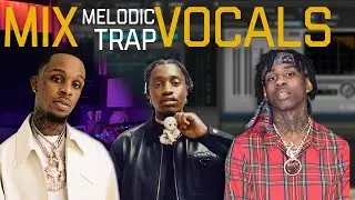 How to Mix Melodic Trap Vocals!| 2 Track Vocal Mixing Tutorial!