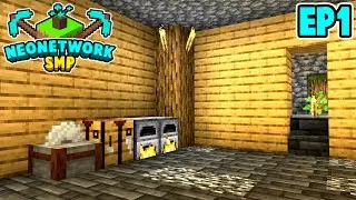 Hiding Underground | Let's Play Minecraft Episode 1 (NeoNetwork SMP Server)