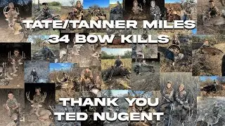 Tate and Tanner Miles Kill Shot Compilation (THANK YOU TED NUGENT)