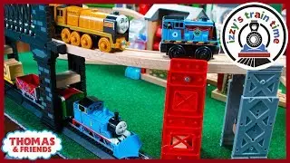 Thomas and Friends Bachmann Wooden Hybrid Track! Fun Toy Trains for Kids!