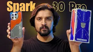 Tecno Spark 30 Pro - Unboxing and Review with Camera Test | Transformers Edition🔥